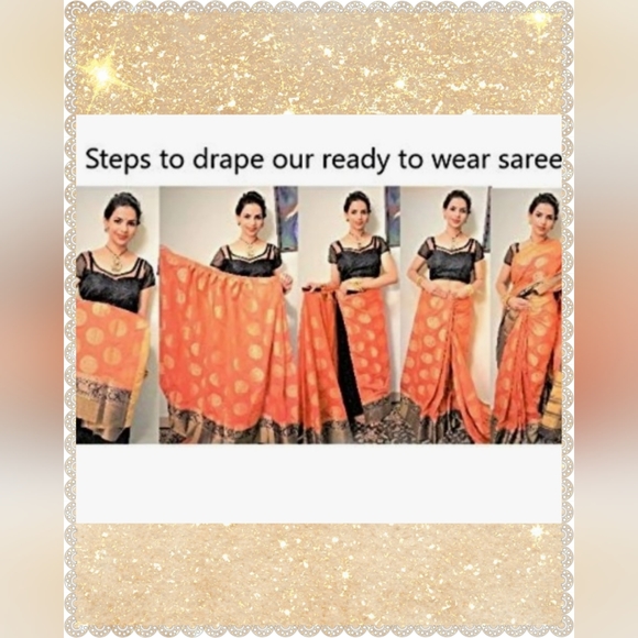 New Brocade Kanjivaram Semi Silk Saree For Woman Kanjivaram Saree Zari +… - Picture 7 of 7